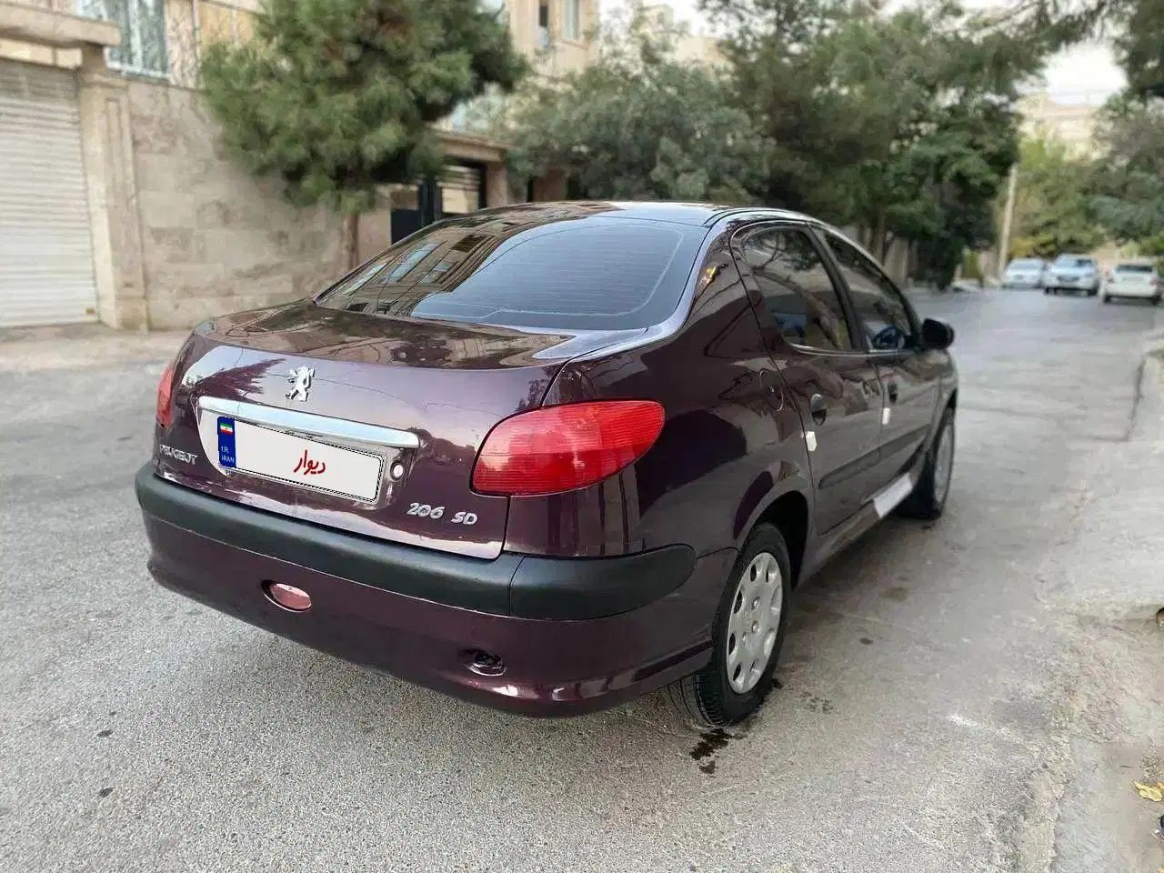 پژو ۲۰۶ صندوق دار v20 - 1389