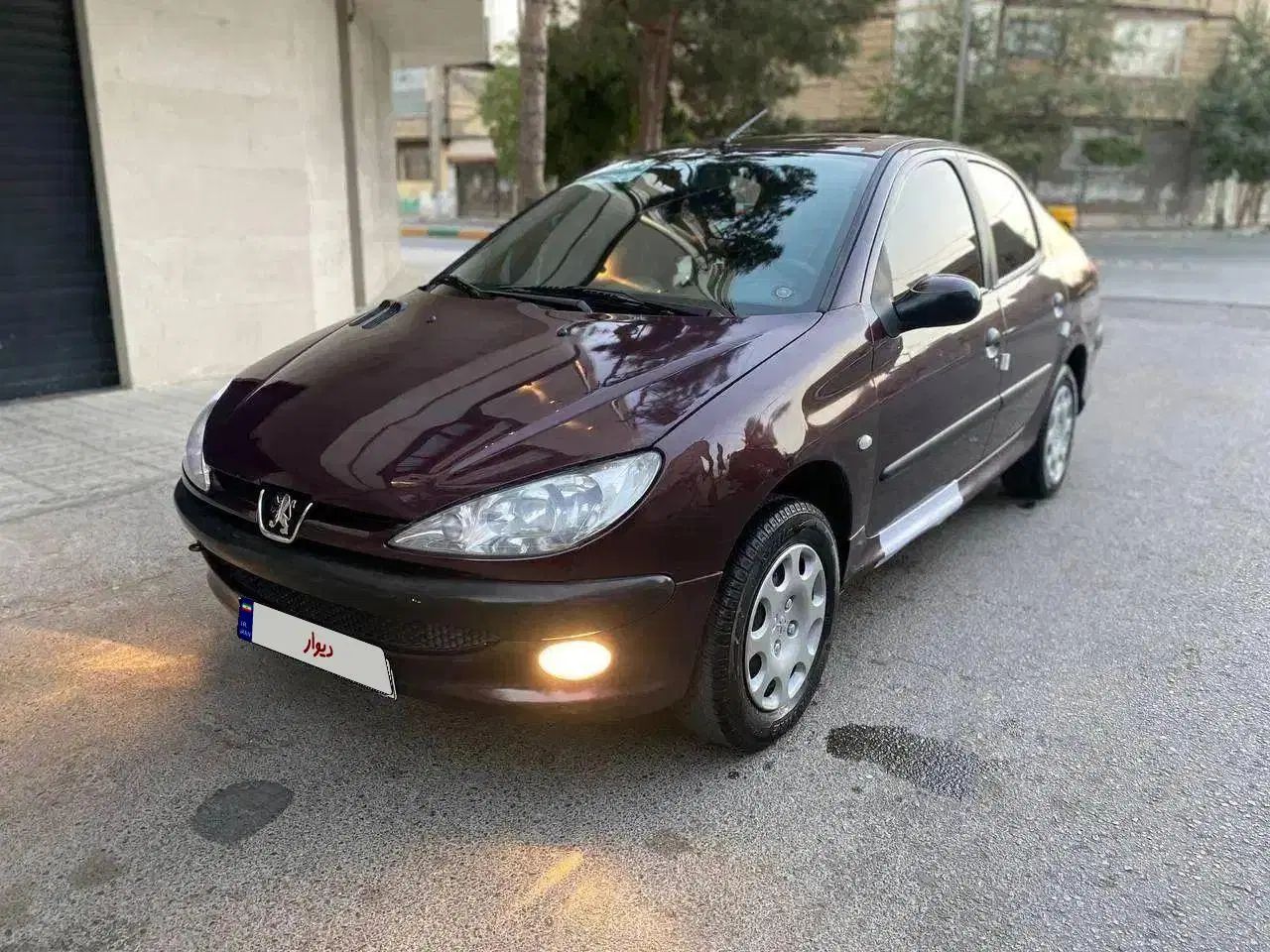 پژو ۲۰۶ صندوق دار v20 - 1389