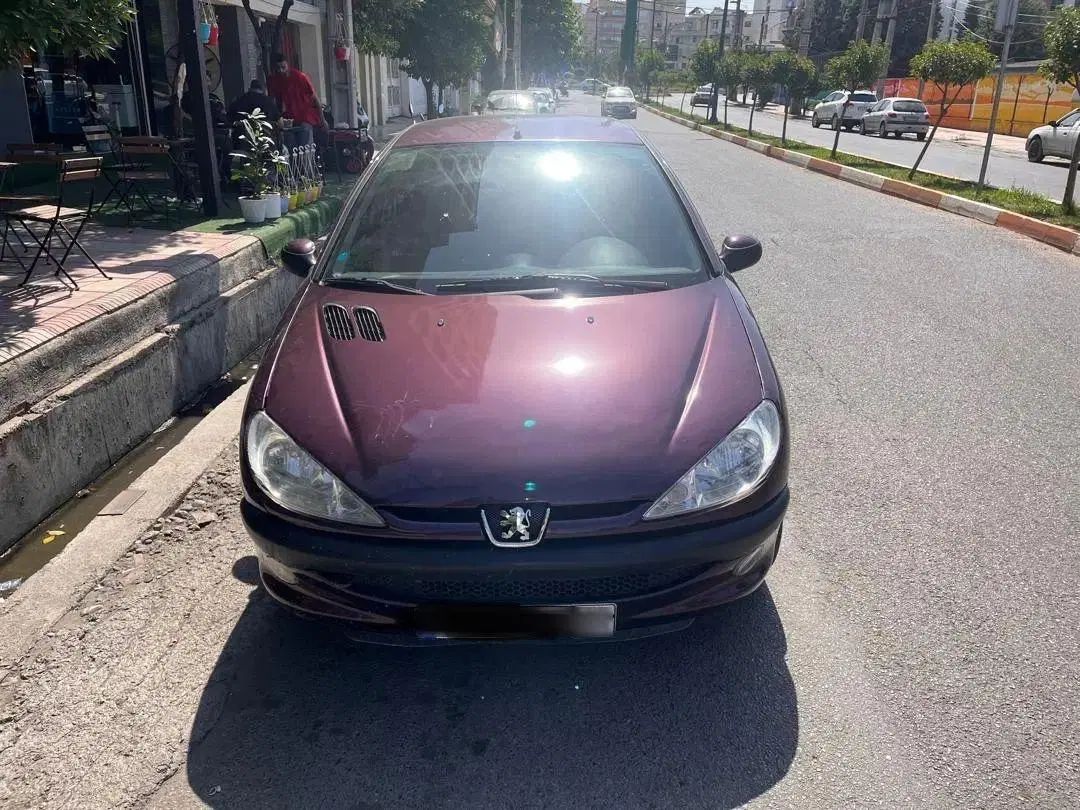 پژو ۲۰۶ صندوق دار v8 - 1395