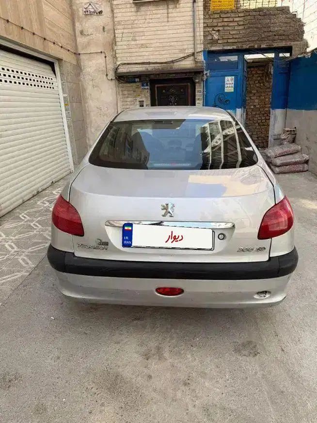 پژو ۲۰۶ صندوق دار v1 - 1386