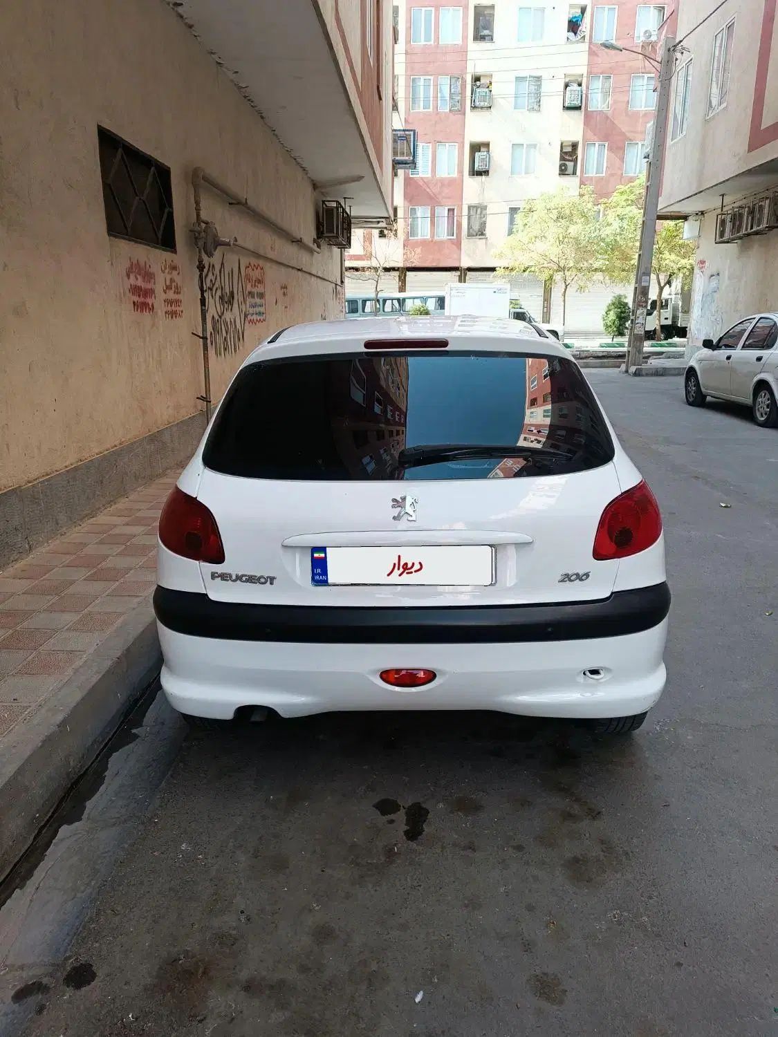 پژو 206 تیپ 3 - 1391