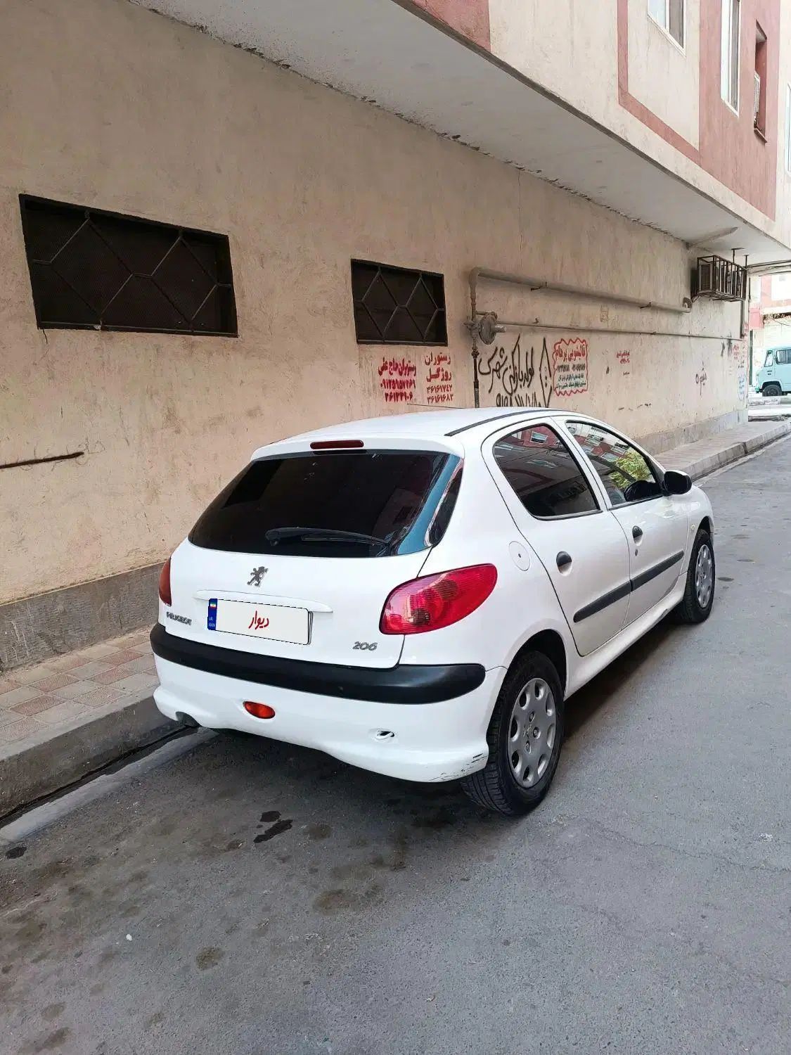 پژو 206 تیپ 3 - 1391