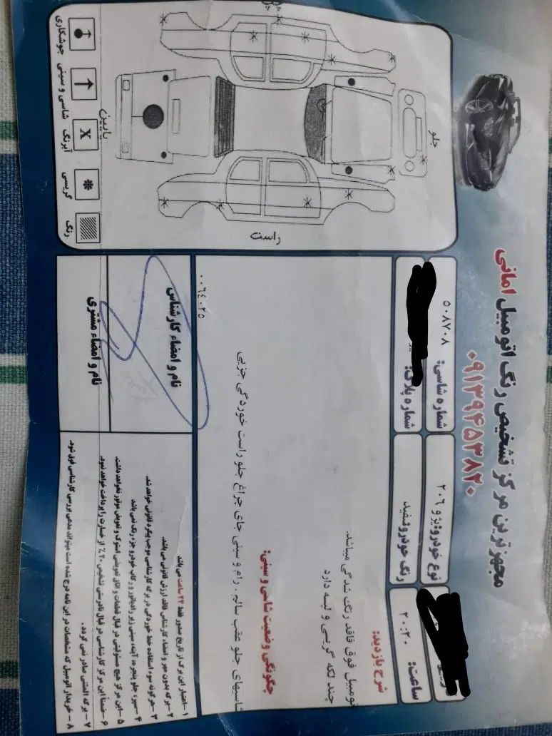 پژو 206 تیپ 5 - 1394