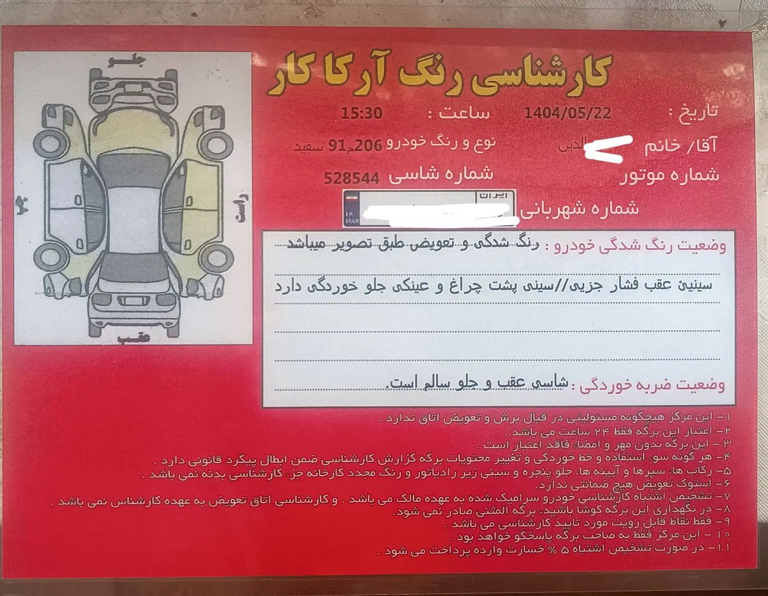 پژو 206 تیپ 2 - 1391