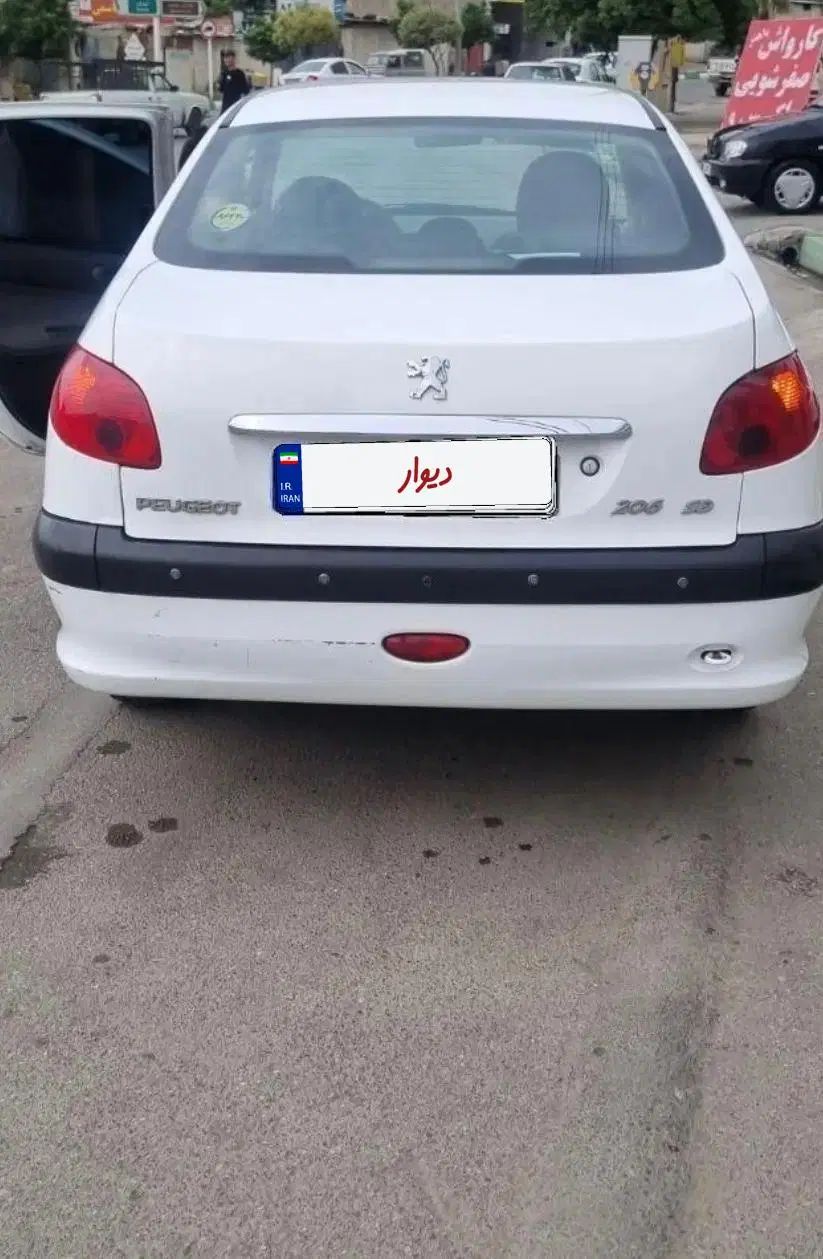 پژو ۲۰۶ صندوق دار v8 - 1398