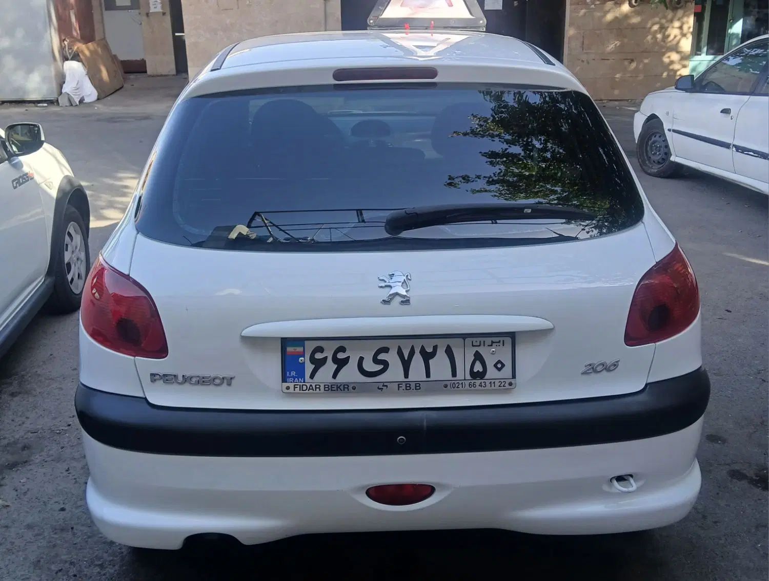 پژو 206 تیپ 2 - 1398