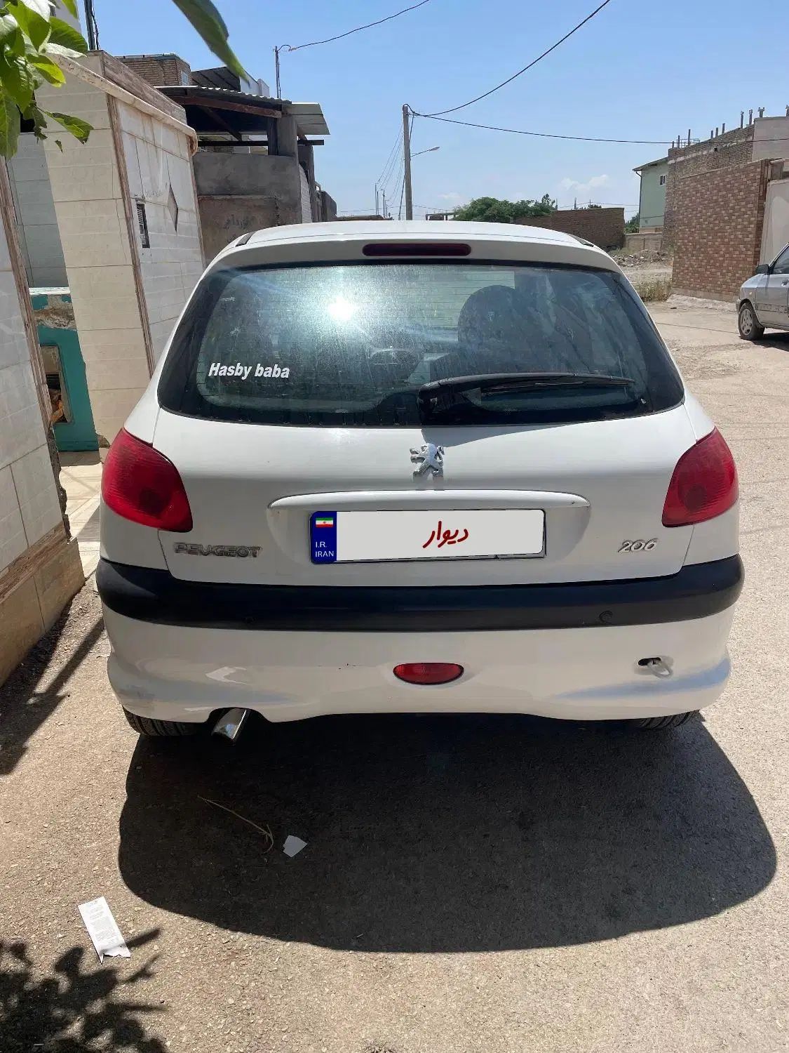 پژو 206 تیپ 2 - 1395