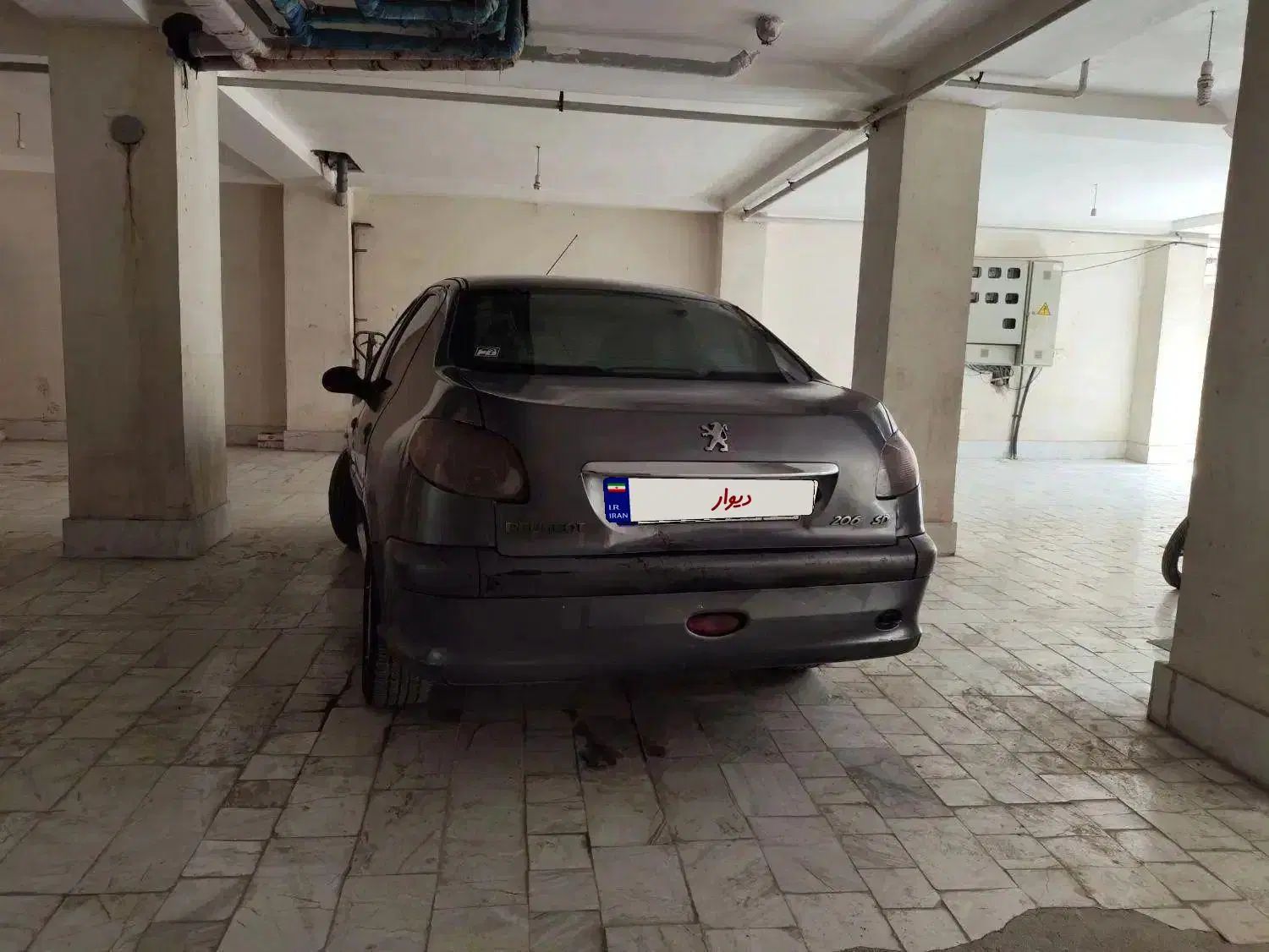 پژو ۲۰۶ صندوق دار v8 - 1387