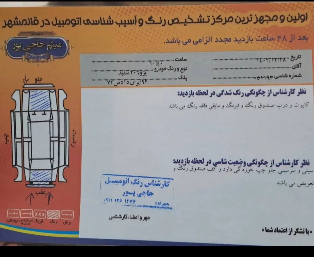 پژو 206 تیپ 5 - 1399