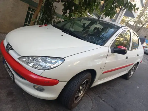 پژو ۲۰۶ صندوق دار v6 - 1388
