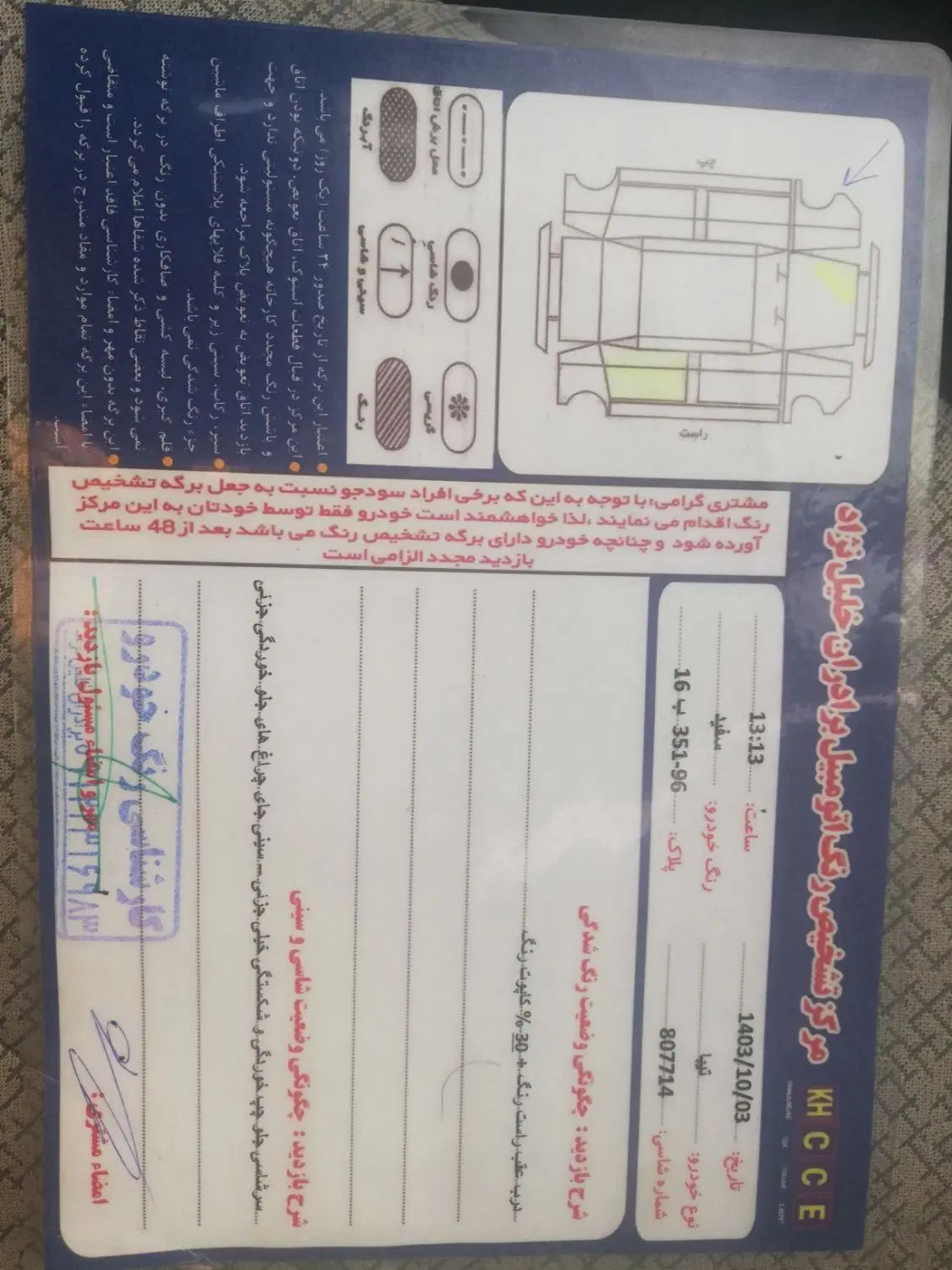 تیبا صندوق دار EX - 1395