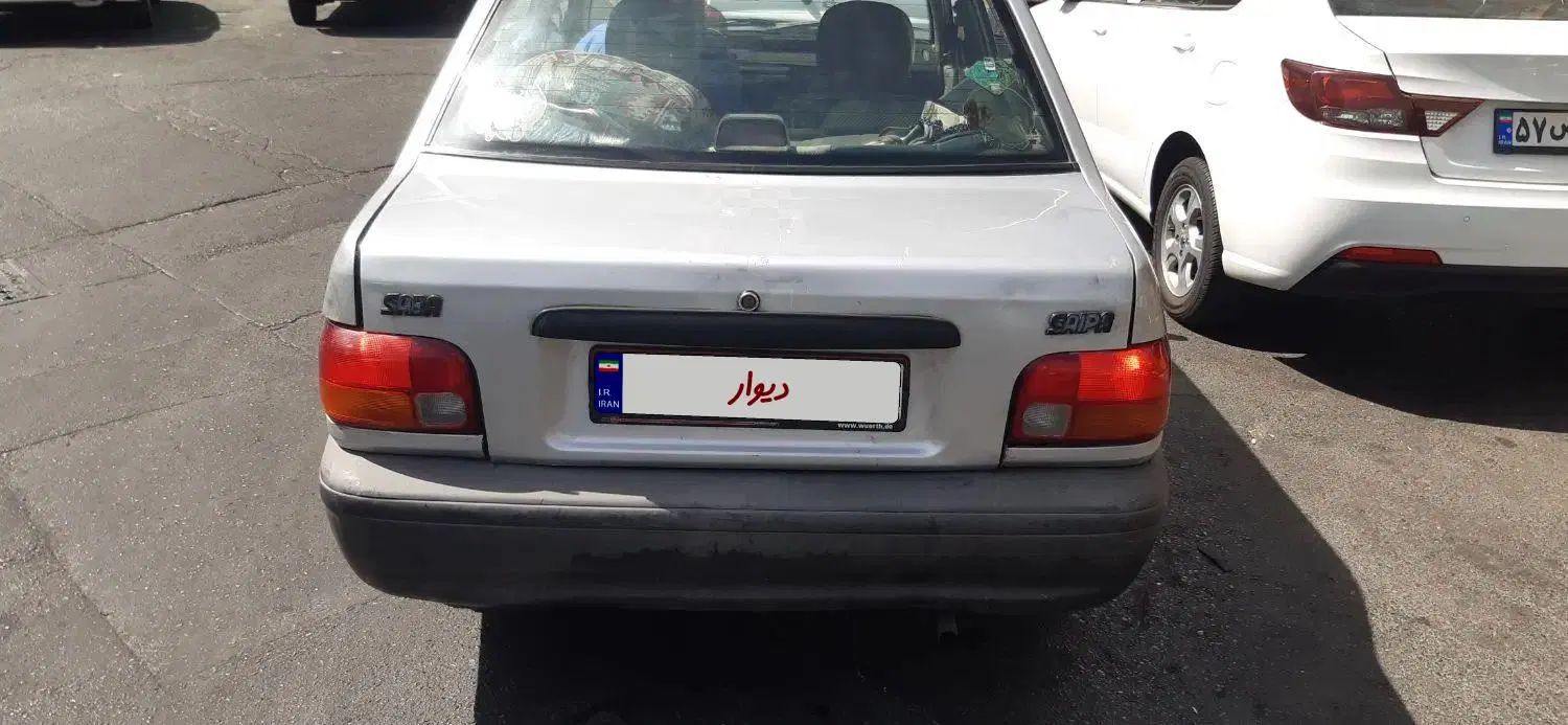 پراید صبا دوگانه‌سوز - 1386