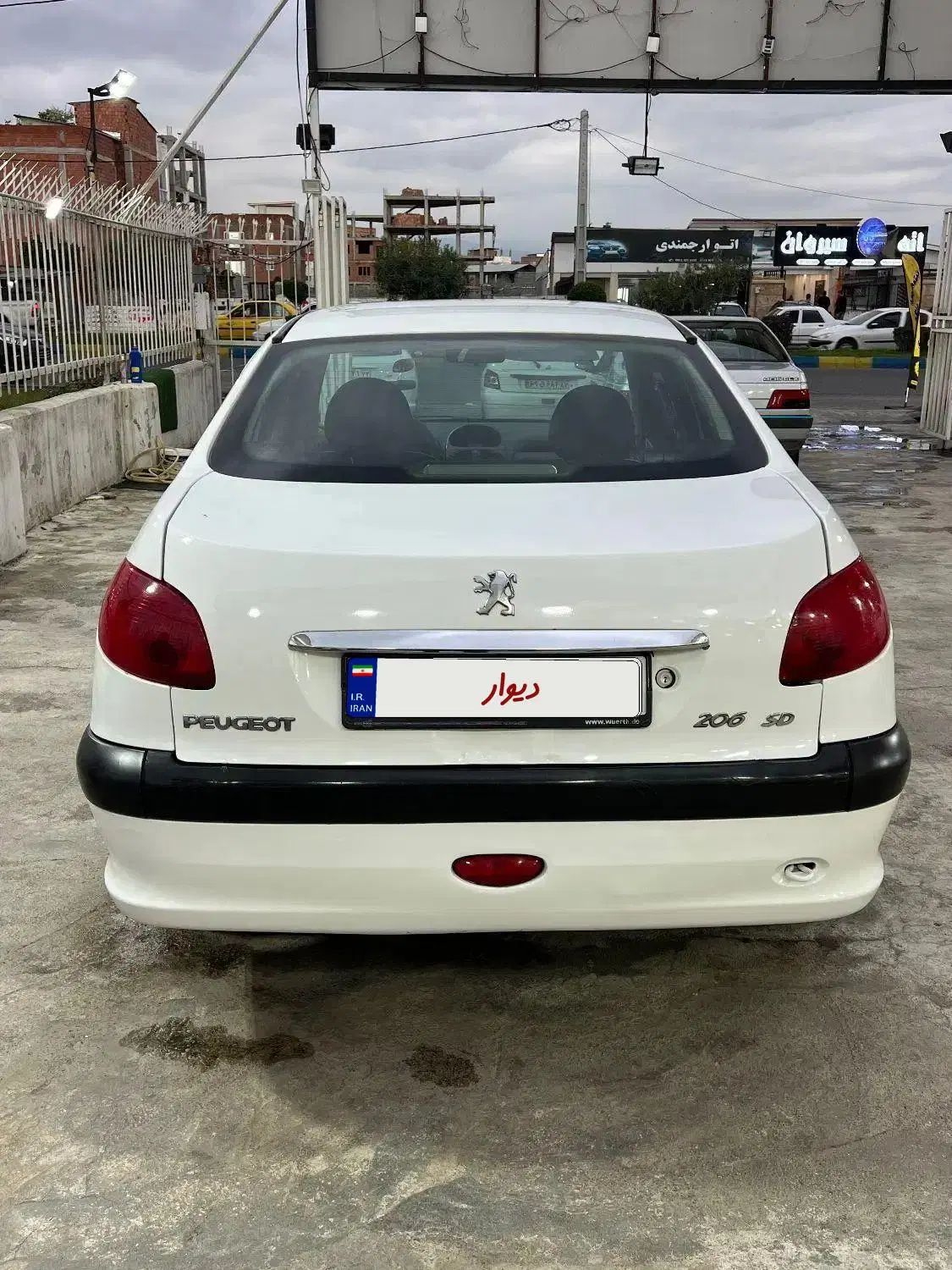 پژو ۲۰۶ صندوق دار v20 - 1391
