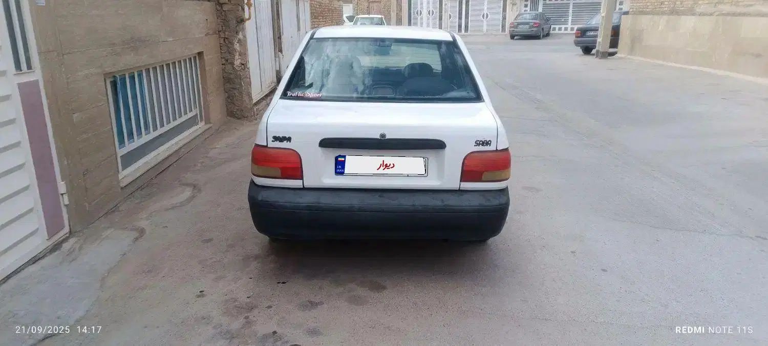 پراید صبا بنزینی - 1381