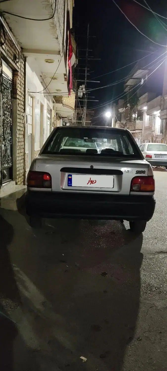 پراید صبا بنزینی - 1386