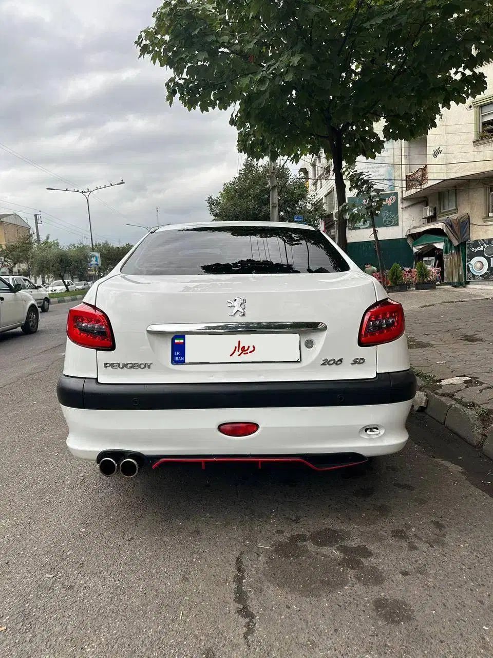 پژو ۲۰۶ صندوق دار v8 - 1395