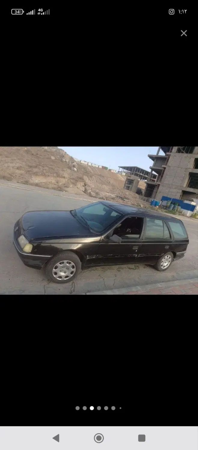 پژو 405 استیشن - 1379