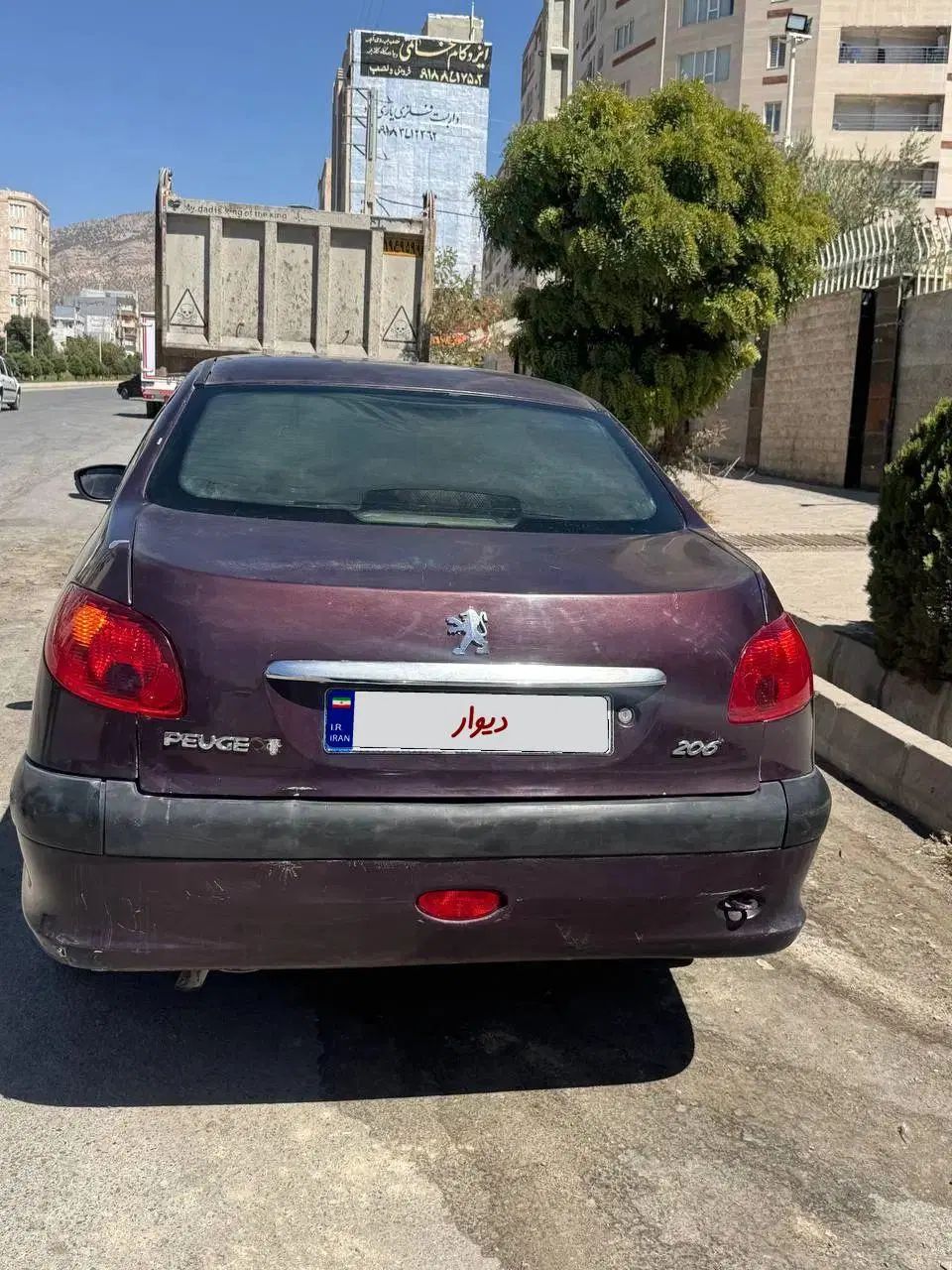 پژو ۲۰۶ صندوق دار v2 - 1388