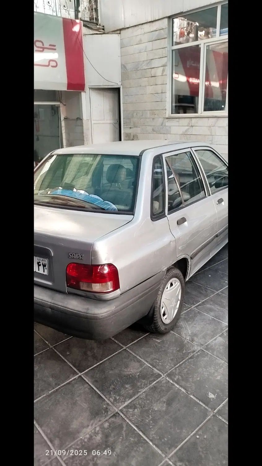 پراید صبا بنزینی - 1386