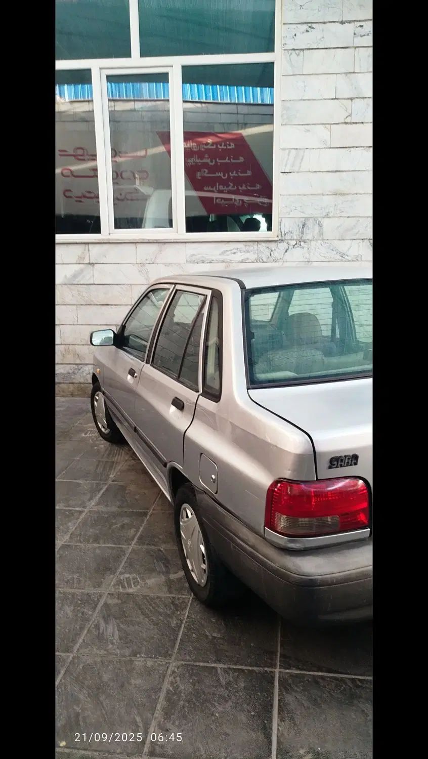 پراید صبا بنزینی - 1386