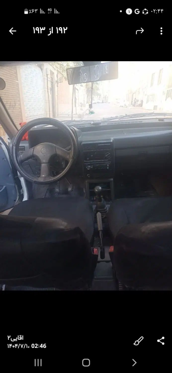 پراید صبا بنزینی - 1382