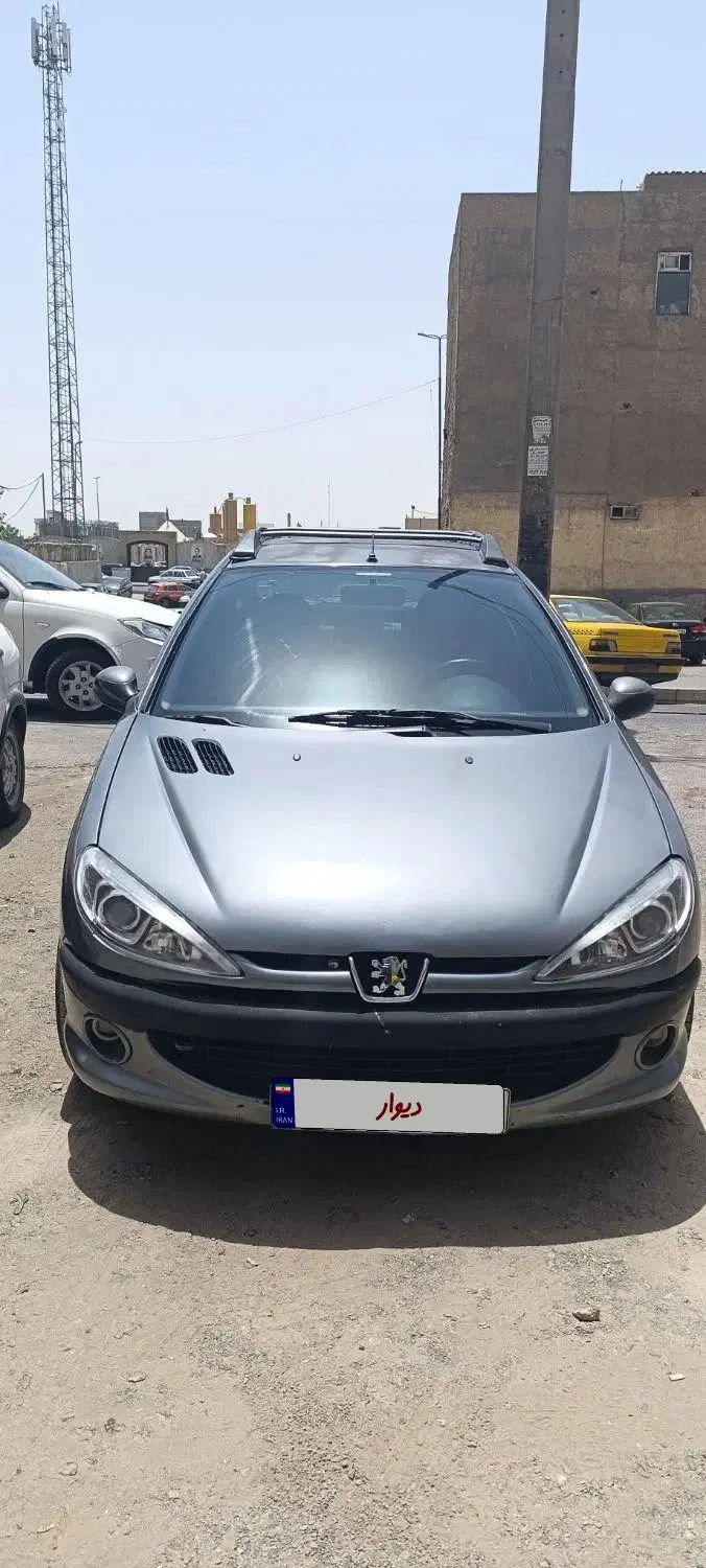 پژو ۲۰۶ صندوق دار v8 - 1386