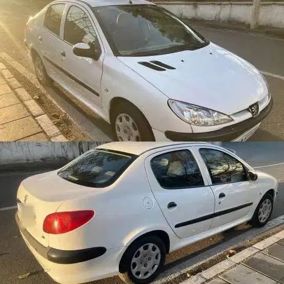 پژو ۲۰۶ صندوق دار v8 - 1397