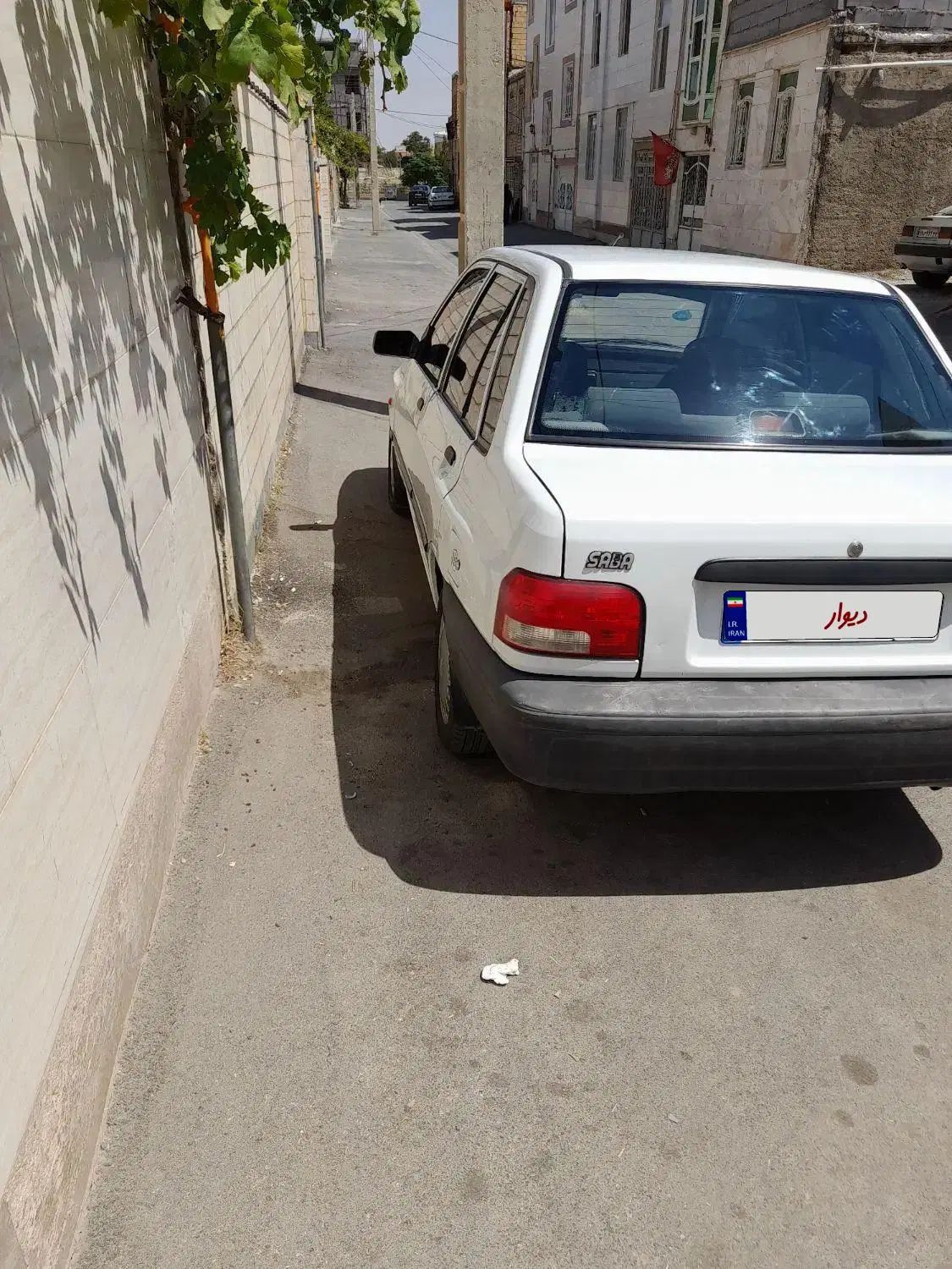 پراید صبا بنزینی - 1386