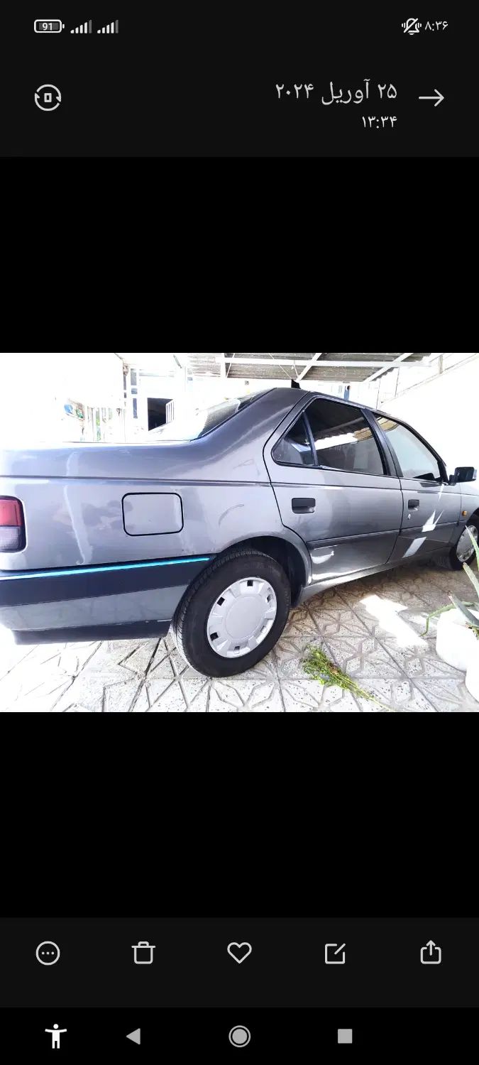 پژو 405 GLX - دوگانه سوز - 1389