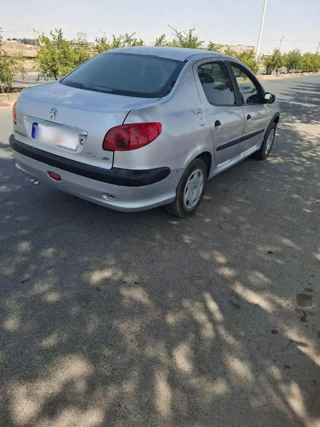پژو ۲۰۶ صندوق دار v8 - 1386