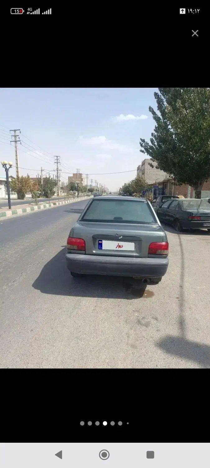 پراید صبا بنزینی - 1387