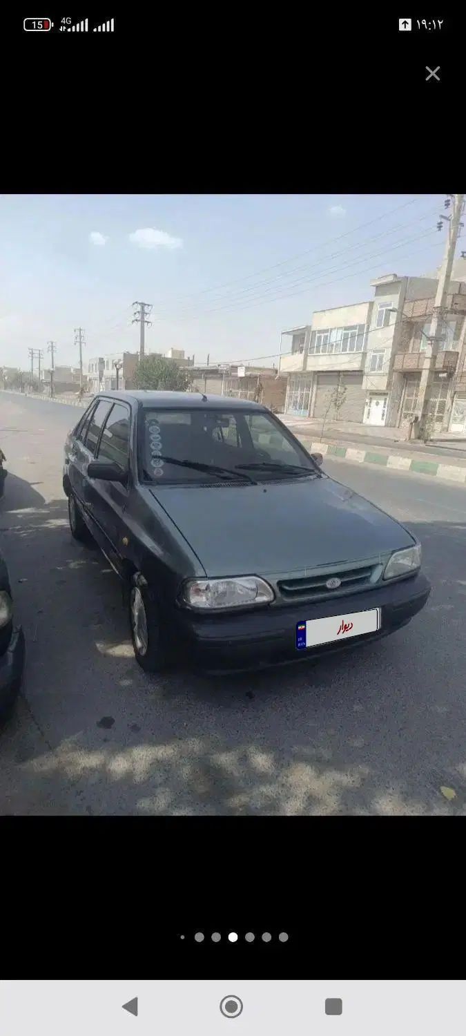 پراید صبا بنزینی - 1387