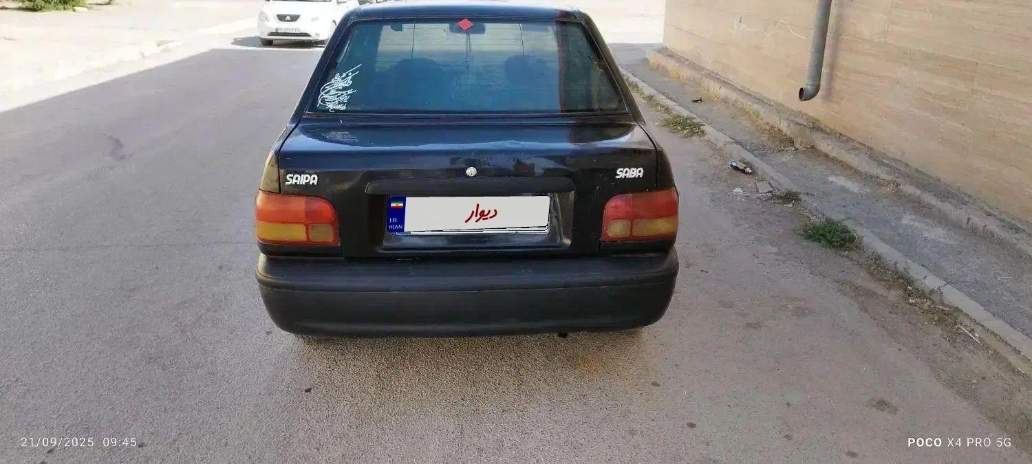 پراید صبا بنزینی - 1384