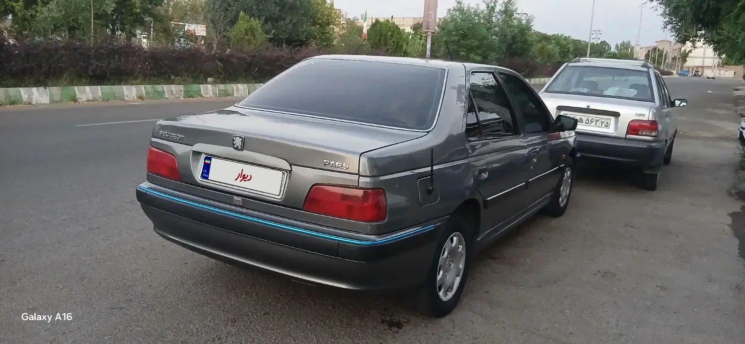 پژو پارس دوگانه سوز - 1386