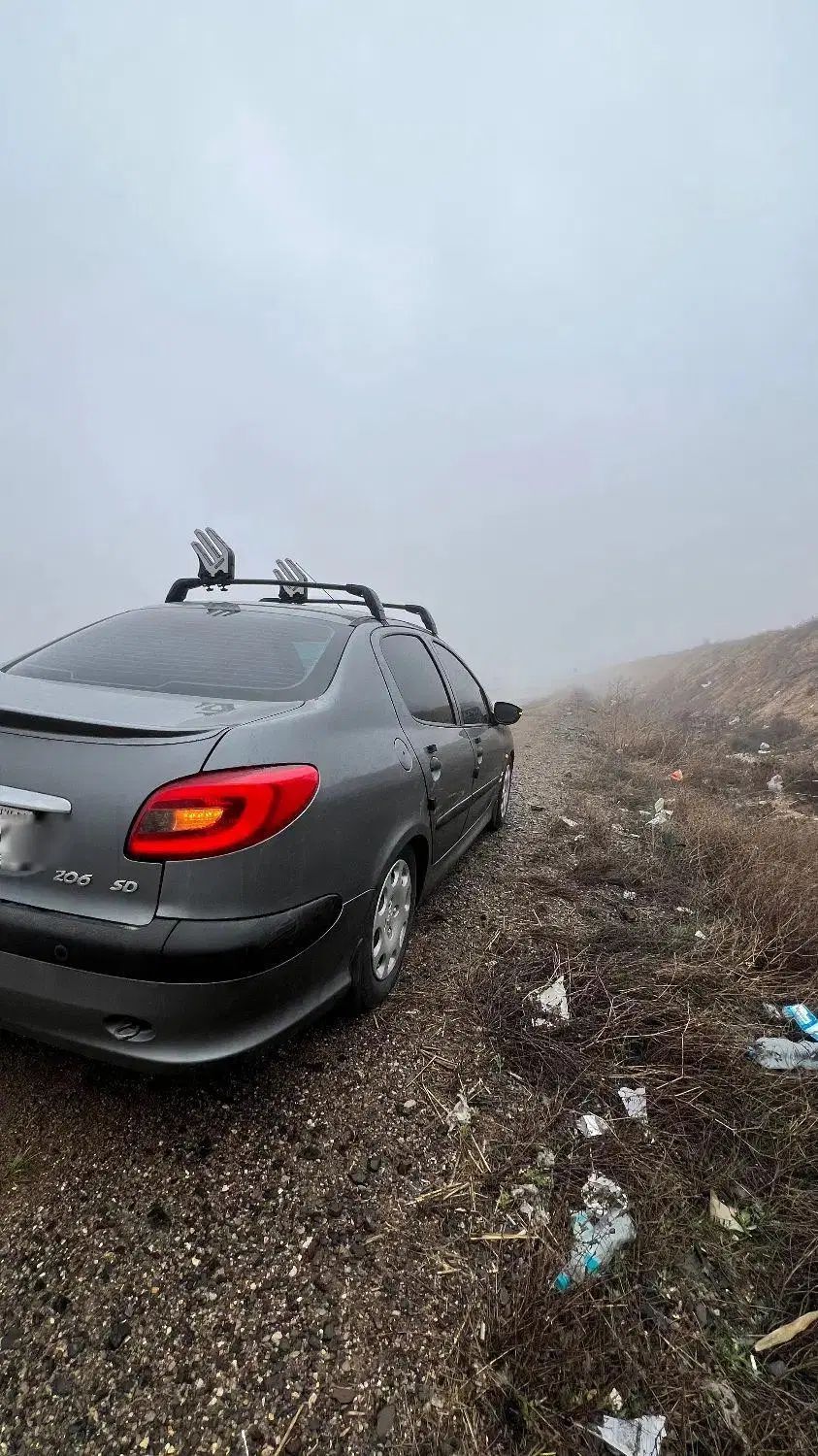 پژو ۲۰۶ صندوق دار v8 - 1395