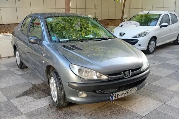 پژو ۲۰۶ صندوق دار v8 - 1389