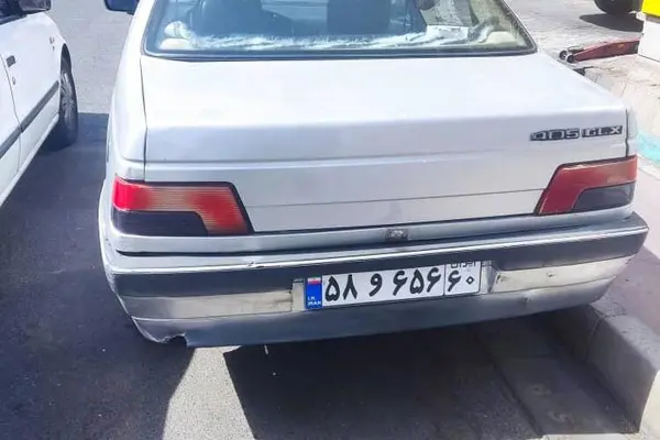 پژو 405 GLX - دوگانه سوز - 1386
