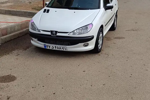 پژو ۲۰۶ صندوق دار v8 - 1388
