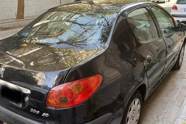 پژو ۲۰۶ صندوق دار v8 - 1390