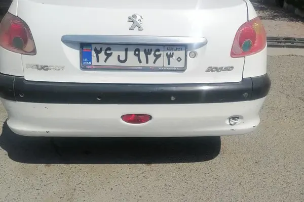 پژو ۲۰۶ صندوق دار v8 - 1389