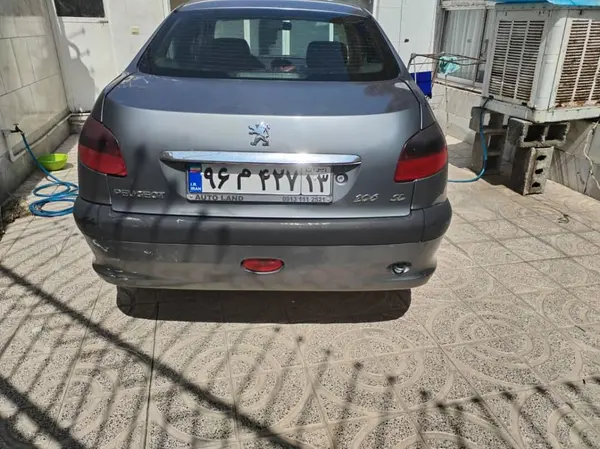 پژو ۲۰۶ صندوق دار v8 - 1386