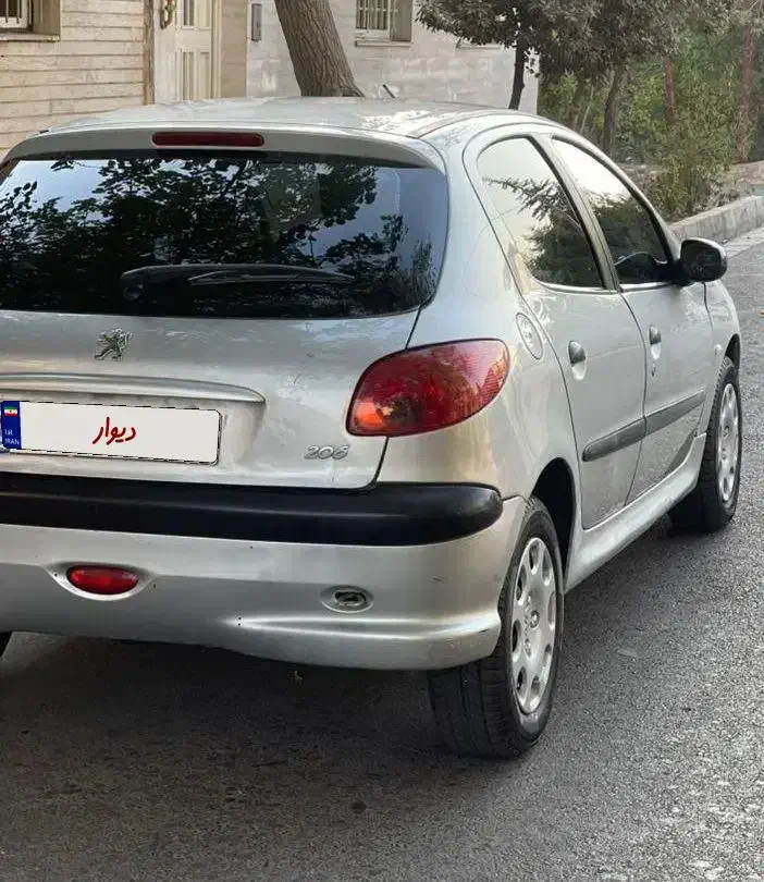 پژو 206 تیپ 3 - 1385