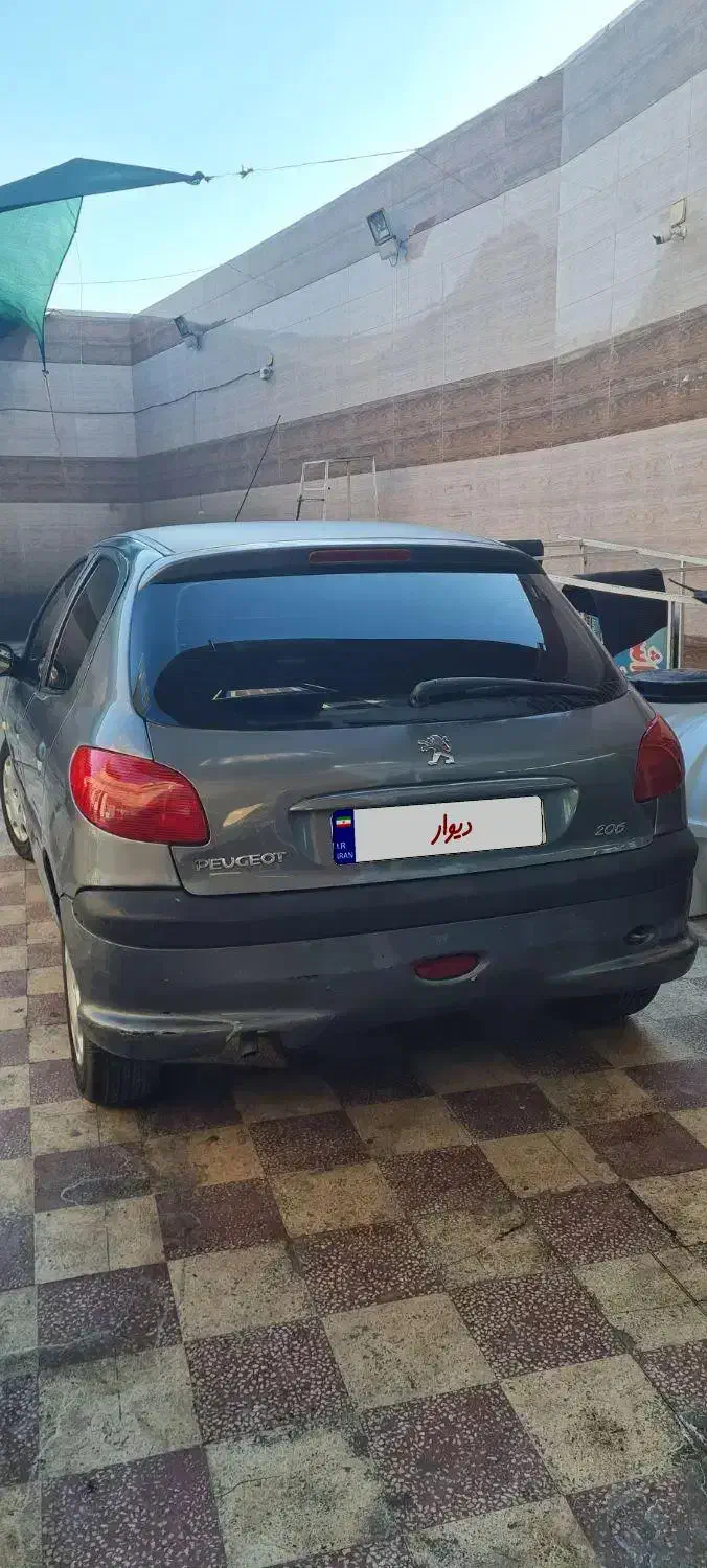 پژو 206 تیپ 2 - 1384