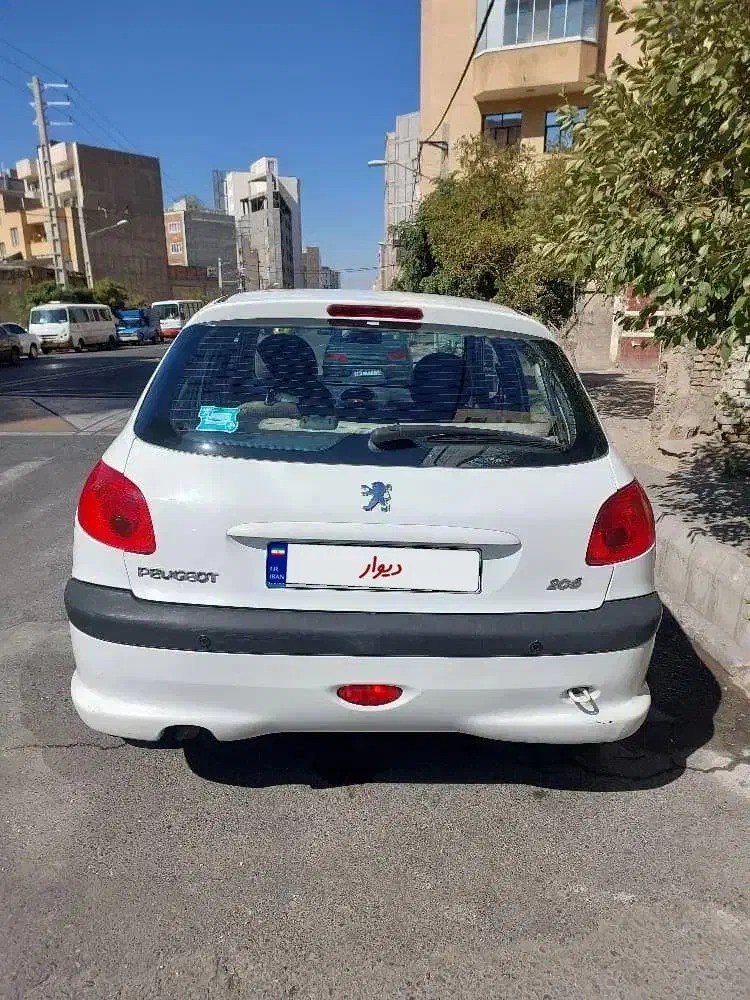 پژو 206 تیپ 2 - 1396