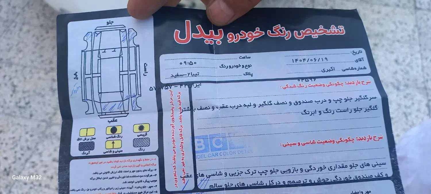 تیبا 2 EX رینگ آلومینیومی - 1398