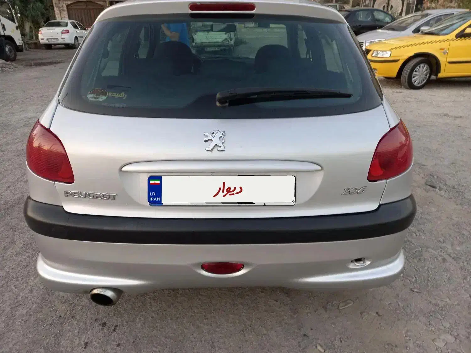 پژو 206 تیپ 3 - 1384