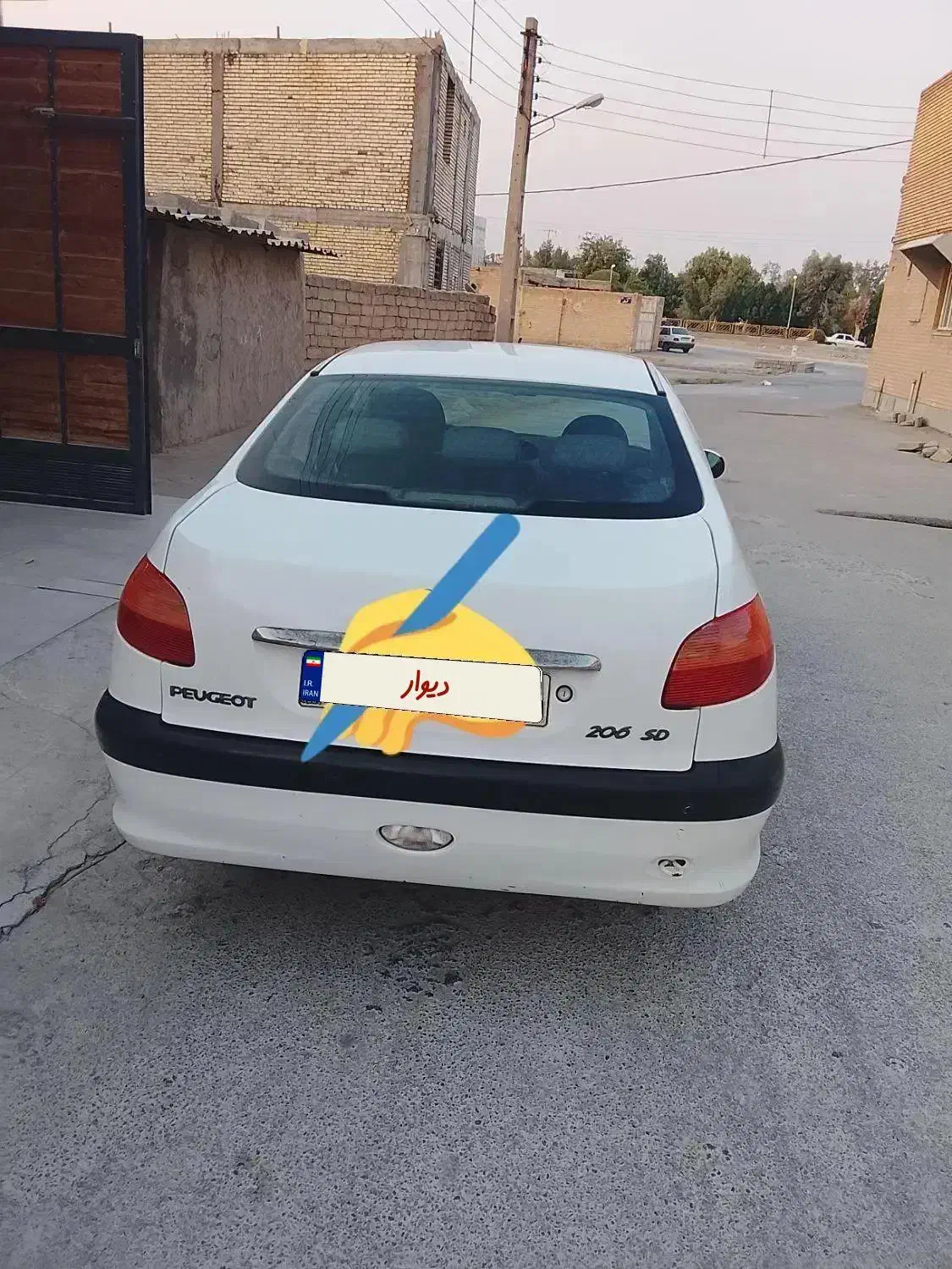 پژو 206 تیپ 5 - 1389