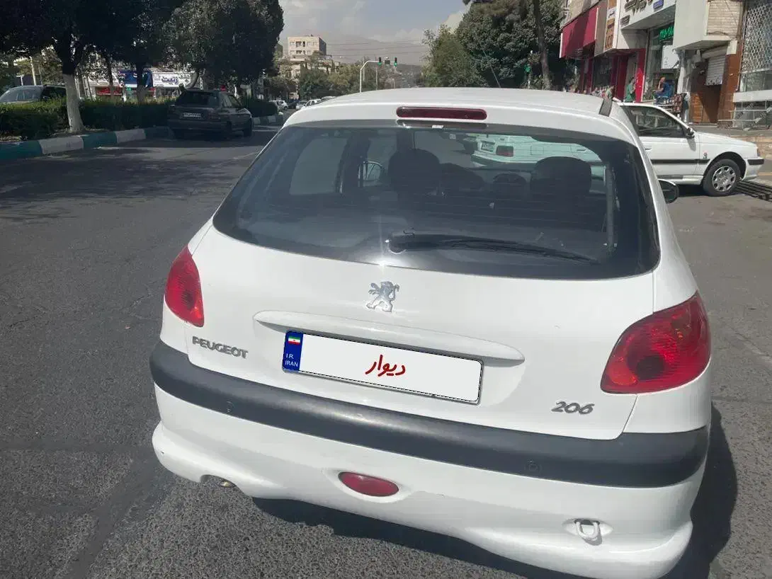 پژو 206 تیپ 2 - 1396