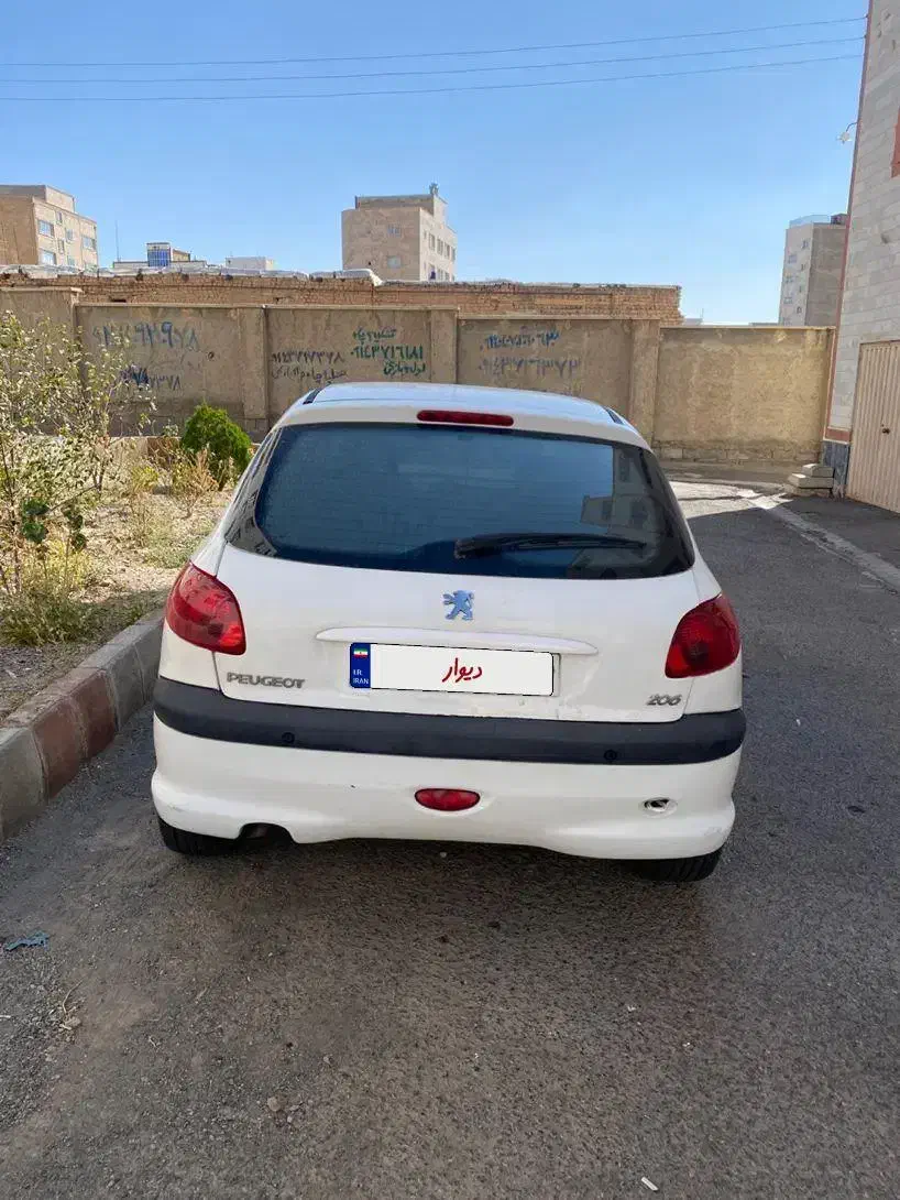 پژو 206 تیپ 5 - 1396