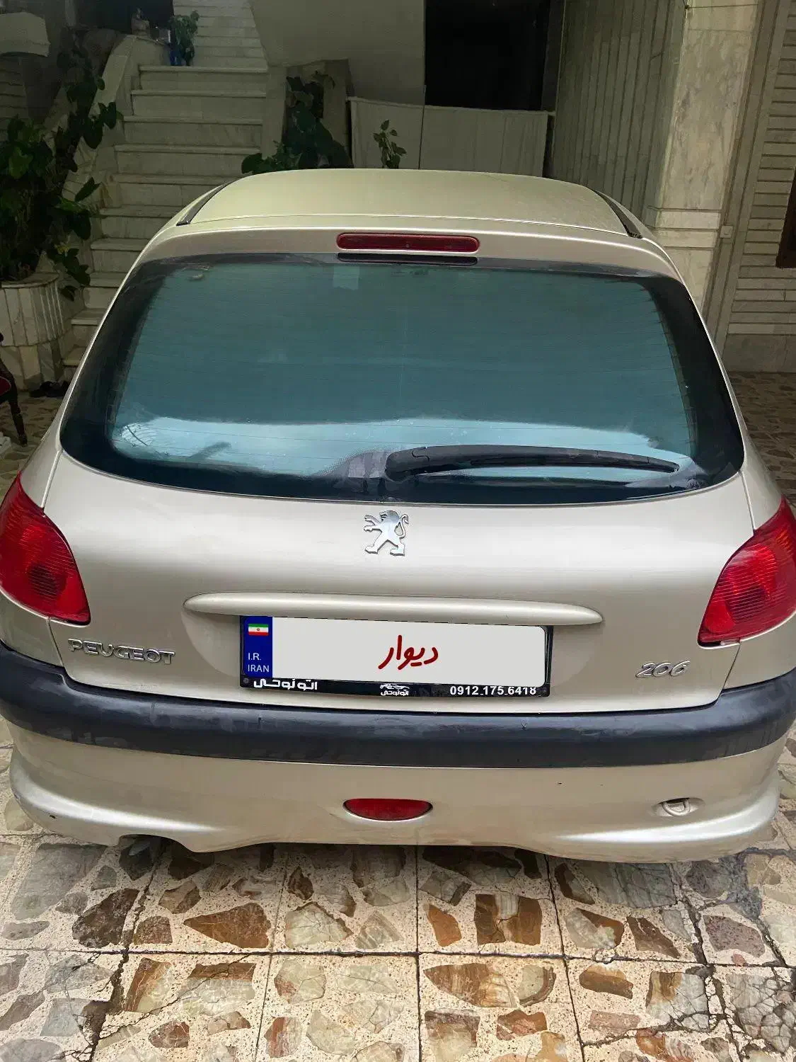 پژو 206 تیپ 2 - 1386